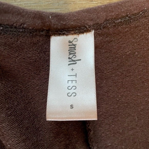 Smash and Tess brown Wednesday romper - Picture 2 of 2